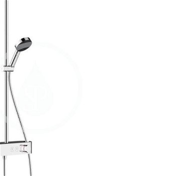 HANSGROHE HANSGROHE - Pulsify S Sprchový set s termostatom, priemer 26 cm, 3 prúdy, chróm 24220000