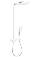 HANSGROHE HANSGROHE - Raindance Select E Sprchový set Showerpipe 300 s termostatom ShowerTablet Select, 3 prúdy, biela/chróm 27127400