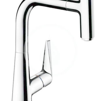 HANSGROHE HANSGROHE - Talis Select M51 Páková drezová batéria 220 s vyťahovacím výtokom, chróm 72822000