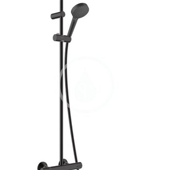 HANSGROHE HANSGROHE - Vernis Blend Sprchový set Showerpipe 200 s termostatom, matná čierna 26276670
