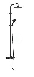 HANSGROHE HANSGROHE - Vernis Blend Sprchový set Showerpipe 240 s vaňovým termostatom, 2 prúdy, matná čierna 26899670