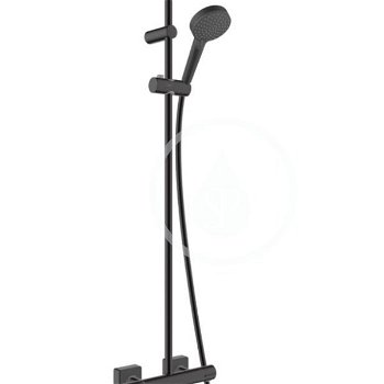 HANSGROHE HANSGROHE - Vernis Shape Sprchový set Showerpipe 230 s termostatom, EcoSmart, matná čierna 26097670