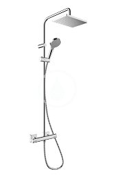 HANSGROHE HANSGROHE - Vernis Shape Sprchový set Showerpipe 230 s termostatom, Green, chróm 26319000