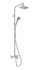 HANSGROHE HANSGROHE - Vernis Shape Sprchový set Showerpipe 230 s vaňovým termostatom, EcoSmart, chróm 26098000