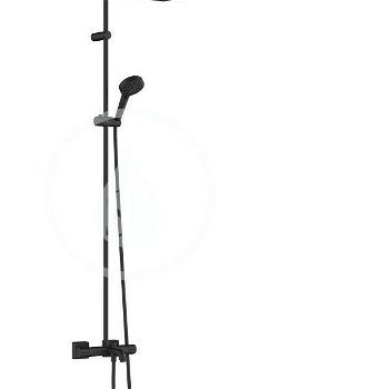 HANSGROHE HANSGROHE - Vernis Shape Sprchový set Showerpipe 240 s vaňovým termostatom, 2 prúdy, matná čierna 26900670