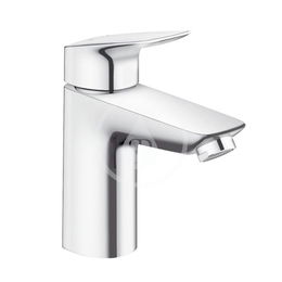 HANSGROHE - Logis Páková umývadlová batéria 100, s odtokovou súpravou Push-Open, chróm 71107000