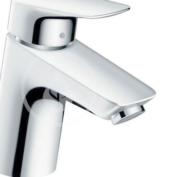 HANSGROHE - Logis Páková umývadlová batéria 70, s odtokovou súpravou Push-Open, chróm 71077000