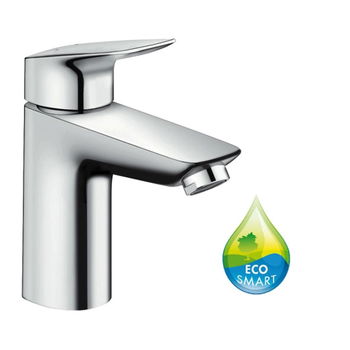 Hansgrohe Logis - Umývadlová batéria 100 s odtokovou súpravou s tiahlom, chróm 71100000