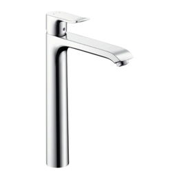 Hansgrohe Metris - Páková umývadlová batéria 260 pre umývadlovú misu, bez odtokovej súpravy, chróm 31184000