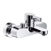 Hansgrohe Metris S - Páková vaňová batéria, chróm 31460000