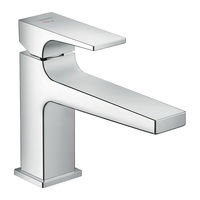 Hansgrohe Metropol - Umývadlová batéria 100 CoolStart s plnou pákou a odtokovou súpravou Push-Open, chróm 32503000