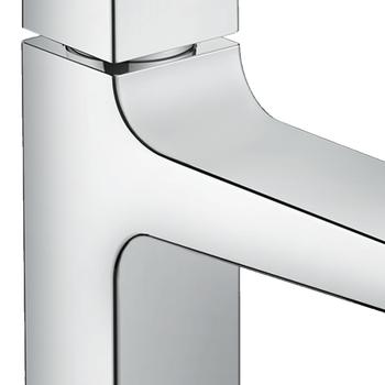 Hansgrohe Metropol - Umývadlová batéria 100 Select s odtokovou súpravou Push-Open, chróm 32570000