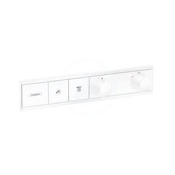 HANSGROHE - RainSelect Batéria pod omietku na 2 spotrebiče, matná biela 15380700