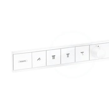 HANSGROHE - RainSelect Batéria pod omietku na 4 spotrebiče, matná biela 15382700