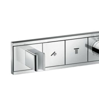 Hansgrohe RainSelect - Termostat pod omietku pre 2 spotrebiče, chróm 15355000