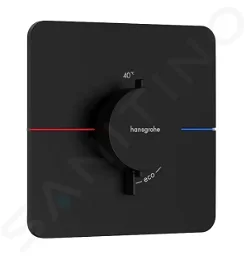 HANSGROHE - ShowerSelect Comfort Termostatická batéria pod omietku, matná čierna 15588670