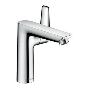 Hansgrohe Talis E - Páková umývadlová batéria 150 s odtokovou súpravou s tiahlom, chróm 71754000