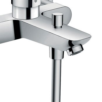 Hansgrohe Talis E - Páková vaňová batéria nástenná, chróm 71740000