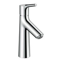 Hansgrohe Talis S - Páková umývadlová batéria 100 bez odtokovej súpravy, chróm 72021000