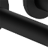 Hansgrohe Tecturis S - Páková umývadlová batéria EcoSmart+ pod omietku s výtokom 165 mm, čierna matná 73350670