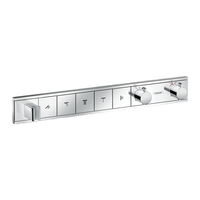 Hansgrohe - Termostat pod omietku pre 5 spotrebičov, chróm 15358000