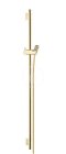 HANSGROHE - Unica'S Sprchová tyč 900 mm so sprchovou hadicou, leštený vzhľad zlata 28631990