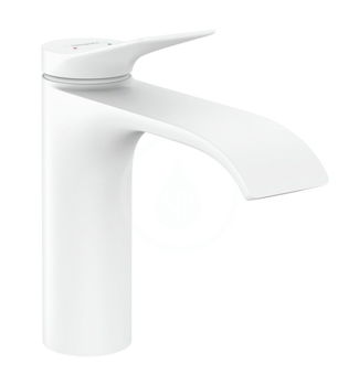 HANSGROHE - Vivenis Umývadlová batéria 110, s výpustom, EcoSmart, matná biela 75020700