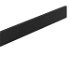 Hansgrohe WallStoris nástenná lišta 500 mm matná čierna 27902670
