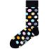 HAPPY SOCKS BIG DOT Klasické ponožky, čierna, veľkosť