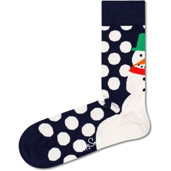 HAPPY SOCKS JUMBO SNOWMAN Klasické ponožky, tmavo modrá, veľkosť