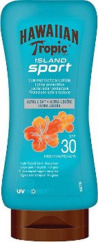 Hawaiian Tropic Opaľovacie mlieko SPF 30 Island Sport (Sun Protective Lotion Ultra Light ) 180 ml