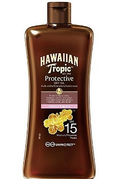 Hawaiian Tropic Suchý olej na opaľovanie SPF 15 Hawaiian Tropic ( Protective Dry Oil) 100 ml