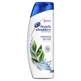 Head and Shoulders Osviežujúci šampón proti lupinám Tea Tree (Anti-Dandruff Shampoo) 400 ml