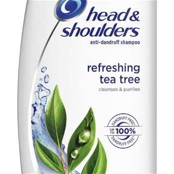 Head and Shoulders Osviežujúci šampón proti lupinám Tea Tree (Anti-Dandruff Shampoo) 400 ml