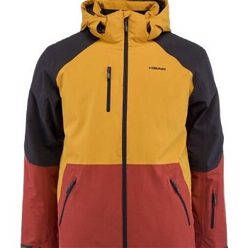 Head JANUS Pánska lyžiarska bunda, žltá, veľkosť