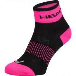 Head SOCKS YELLOW Cyklistické ponožky, čierna, veľkosť
