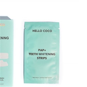 Hello Coco Bieliace pásky na zuby PAP+ (Teeth Whitening Strips) 28 ks