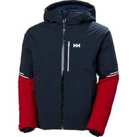 Helly Hansen CARV LIFALOFT JACKET Pánska lyžiarska bunda, modrá, veľkosť