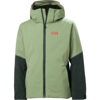 Helly Hansen JR JEWEL JACKET Dievčenská lyžiarska bunda, zelená, veľkosť