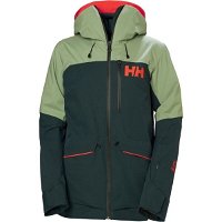 Helly Hansen POWCHASER LIFALOFT JACKET W Dámska lyžiarska bunda, zelená, veľkosť