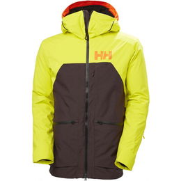 Helly Hansen STRAIGHTLINE LIFALOFT™ JACKET Pánska lyžiarska bunda, hnedá, veľkosť