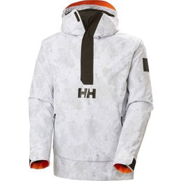 Helly Hansen ULLR INSULATED ANORAK Pánska lyžiarska bunda, biela, veľkosť