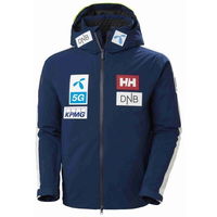 Helly Hansen WORLD CUP INSULATED Pánska zateplená lyžiarska bunda, modrá, veľkosť