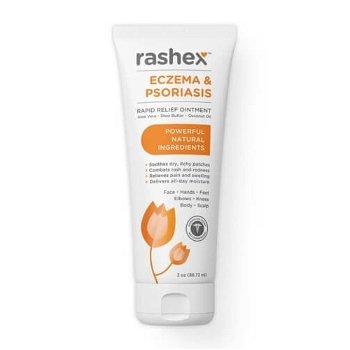 Hemorex Rashex prírodné masť na lupienku a atopický ekzém 60 ml
