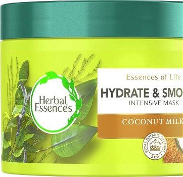 Herbal Essence Hydratačné a vyhladzujúci maska pre suché vlasy Coconut milk (Intenstive Mask) 450 ml