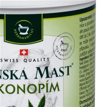 Herbamedicus Konská masť chladivá s kanabisom 250 ml