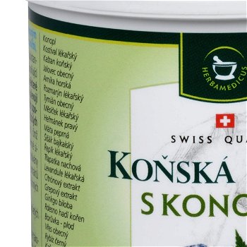 Herbamedicus Konská masť chladivá s kanabisom 250 ml
