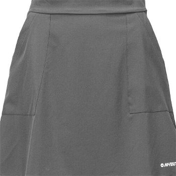 Hi-Tec LADY TOMANO Dámska outdoorová sukňa, tmavo sivá, veľkosť