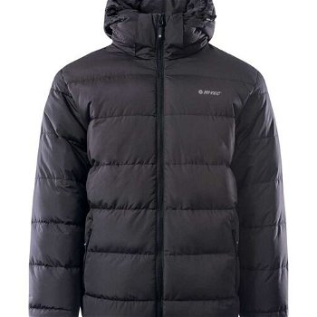Hi-Tec SAFI II Pánska zimná bunda, tmavo sivá, veľkosť