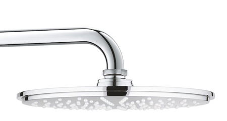 Hlavová sprcha Grohe Rainshower Cosmopolitan Metal vrátane sprchového ramená chróm 26171000